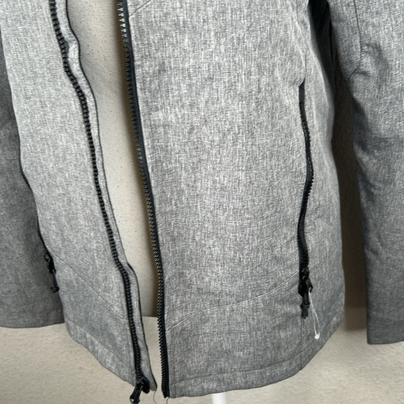 Champion Men's Gray Space Dye Zip Down Lightweight Jacket Size Small - Picture 2 of 8